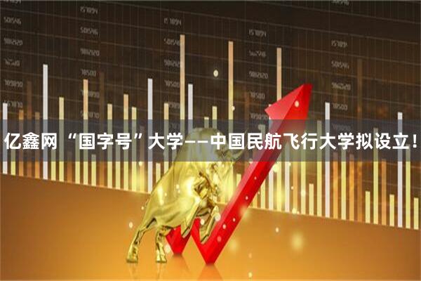 亿鑫网 “国字号”大学——中国民航飞行大学拟设立！